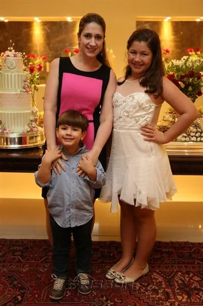 Arthur, Vivian e Natália Albuquerque