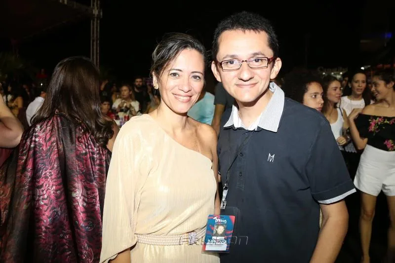Andréa Fonseca e Eduardo Galdino
