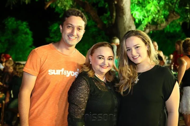Arthur Eleutério, Eliane Novaes e Justine Queiroz