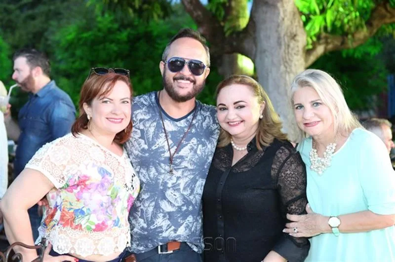 Briane de Castro, Evandro Melo, Eliane Novaes e Rosângela Dias