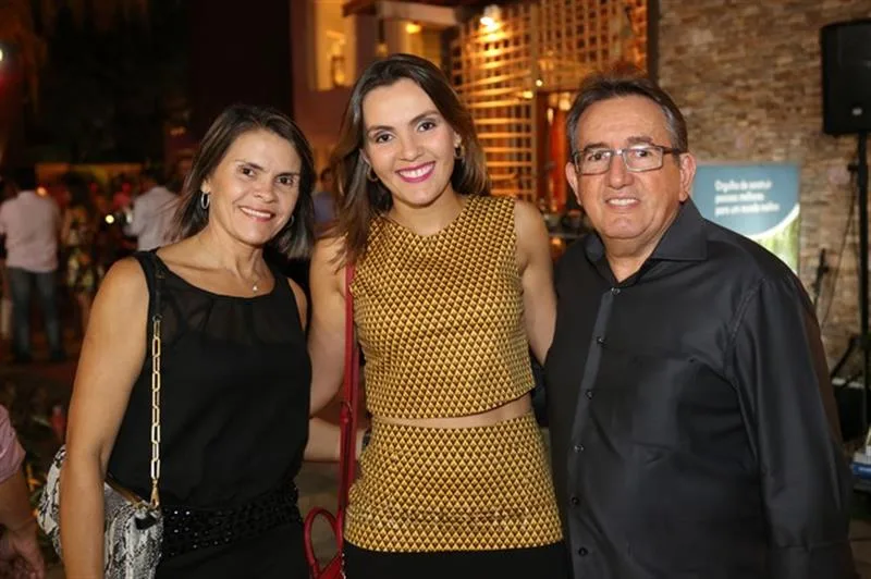 Adilia, Luciana e Luis Maia
