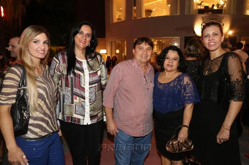 Cinthia Rangel, Cristiane Macedo, Pedro Brito, Katerine Jucá e Inês Studart