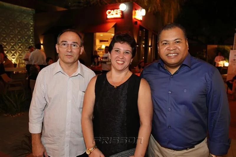 Gerardo Frota, Ângelo Carneiro e Cristiana Calisto