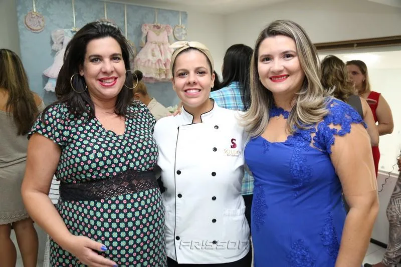 Patrícia Ferreira, Livia Soldon e Larissa Melo