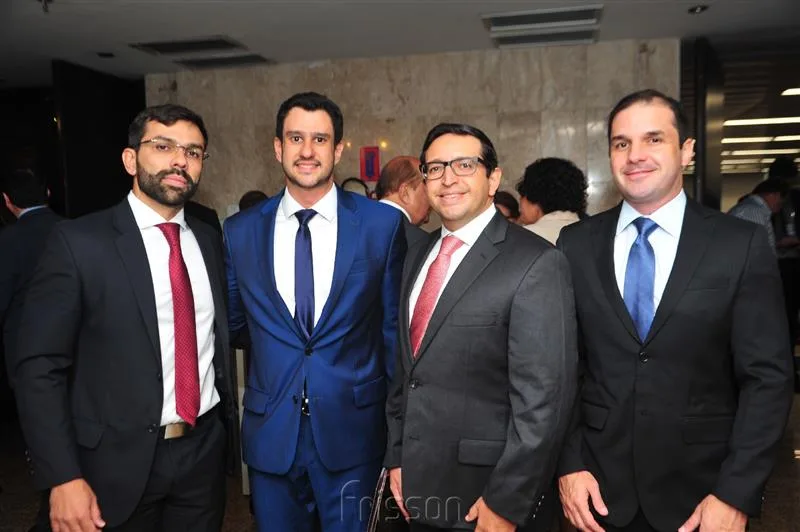 Andre Barros, Ricardo Marques, Rodrigo de Victor e Hermano Pontes de Miranda