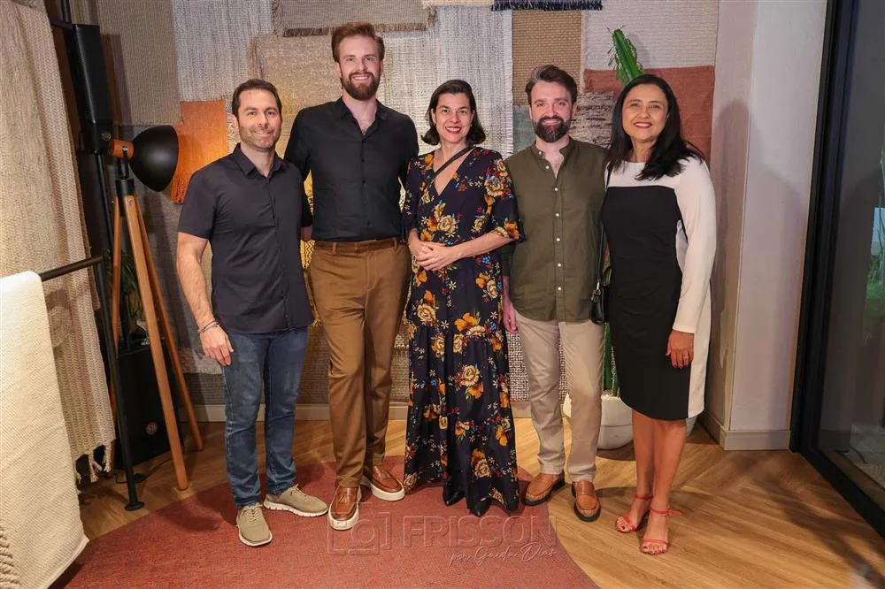 Bernardo Albuquerque Jr, Bruno Yanke, Raquel Menezes, Cleiton Cipriani e Emanuelle Pimenta