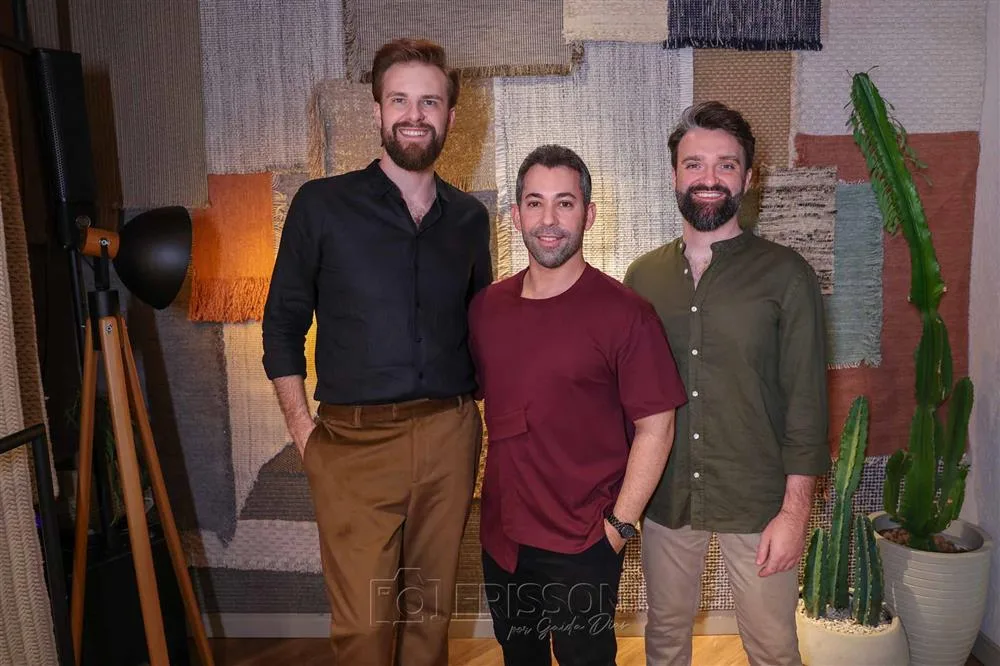 Bruno Yanke, Renan Dib e Cleiton Cipriani
