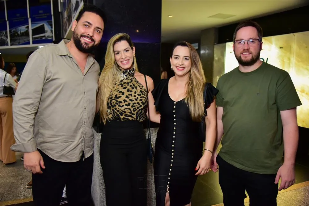 Alvaro Bozada, Elenizia Nogueira, Hosana Lima e Luca Magnane