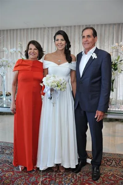 Ana, Juliana e João Fiuza