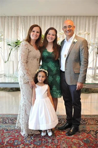 Andrea, Raquel, Ana e Roger Valim