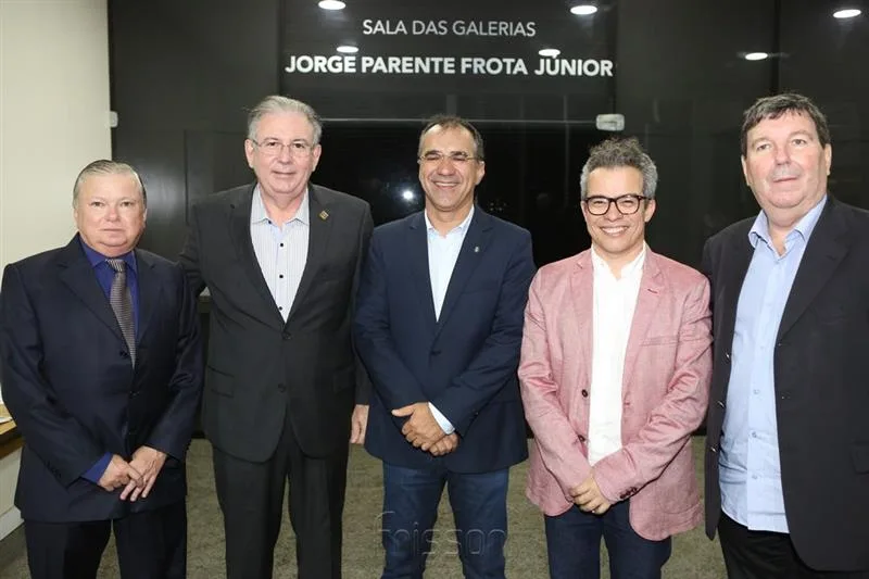 Alexandre Adolfo, Humberto Cavalcante, Eduardo Neves, Fabiano Piuba e Heitor Studart