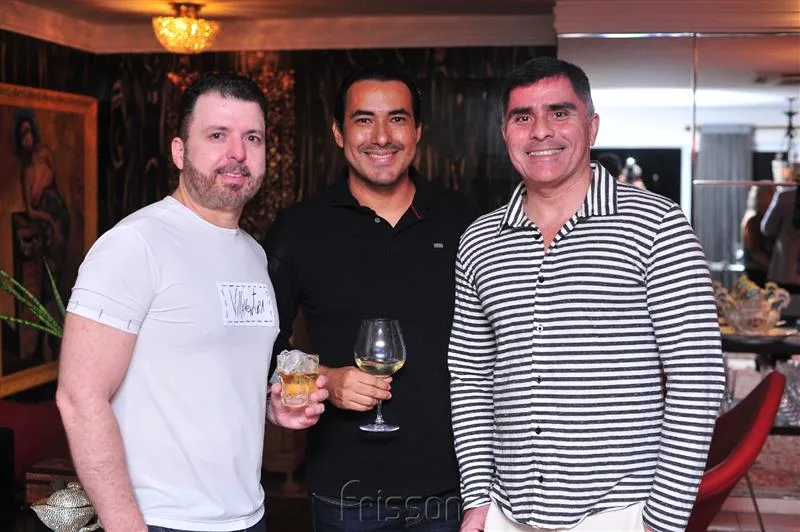César Martins, Nonato Barreto e Luciano Vidal