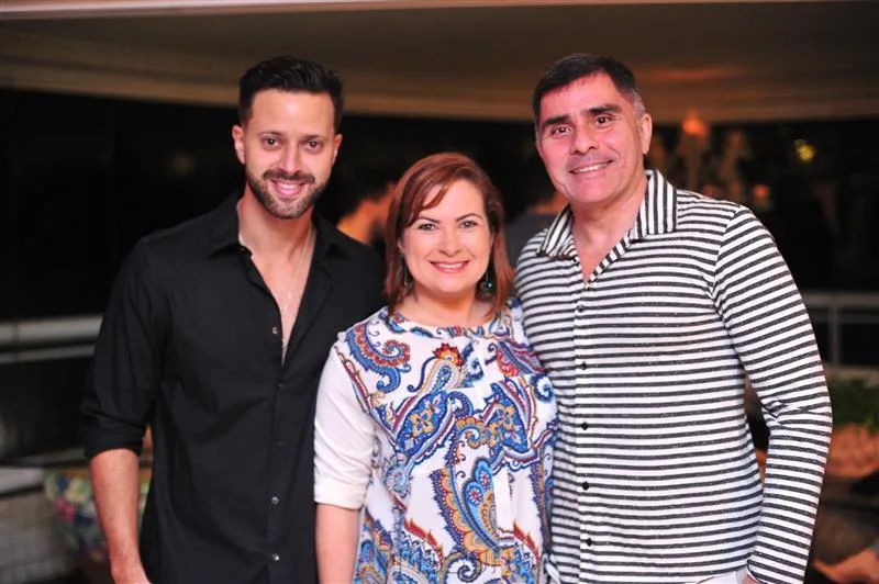 Daniel Eleutério, Briane de Castro e Luciano Vidal