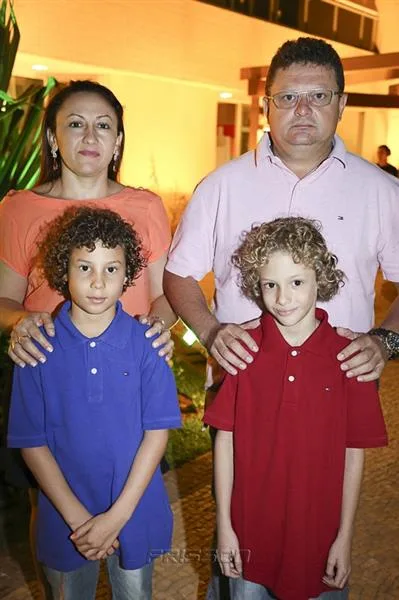 Ana Rúbia, Manoel Bento, José Eduardo e José Gustavo