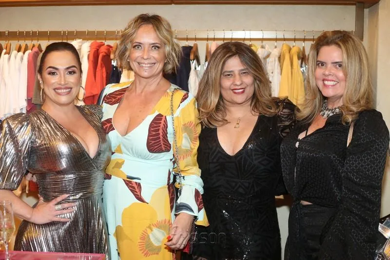 Luciana Uchoa, Andréa Fialho, Montiele Arruda e Valeska Rolim