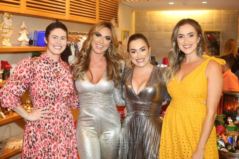Germana Almeida, Nicole Bahls, Luciana e Juliana Uchoa