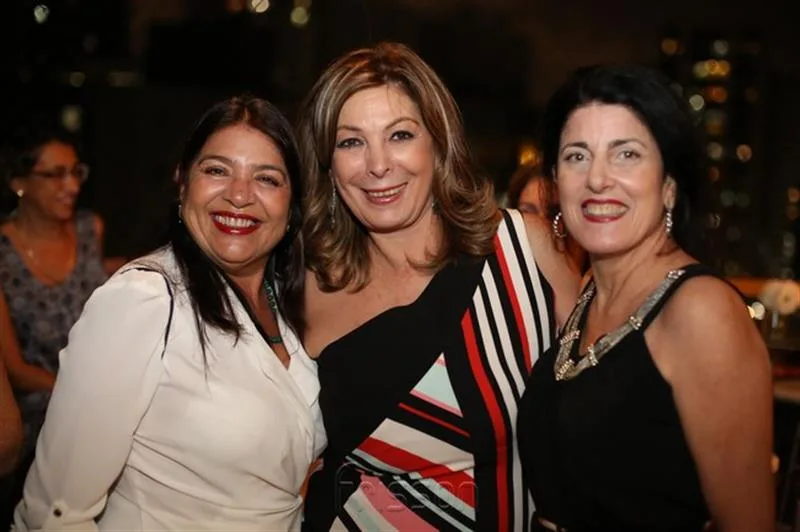 Celia Leão, Lena Marcílio e Beatriz Otoch