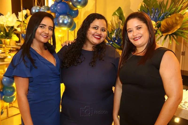Angélica Almeida, Cintia Ribeiro e Daniele Teobaldo