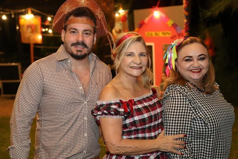 Miguel Dias Filho, Rosangela Souza e Gaída Dias