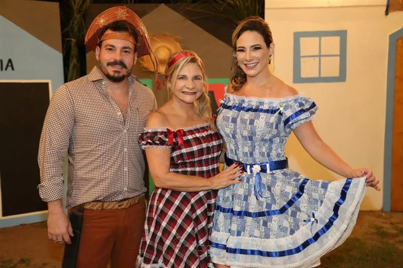 Miguel Dias Filho, Rosangela Souza e Gaída Dias