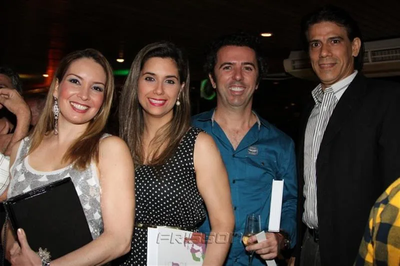 Ana Cristina Lima, Juliana Albuquerque, Pedro Viriato e Wilson Loureiro
