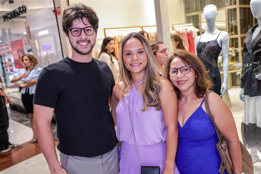 Abidias Aguiar, Renata Dantas e Maria das Dores