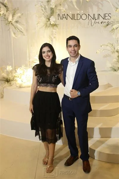 Amanda Melo e Eric Jucá