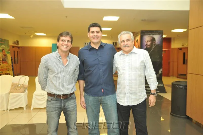 Adalberto Machado, Felipe e Emanuel Capistrano