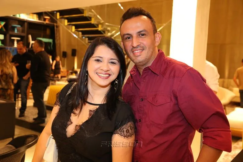 Aurinha Alves e Clóvis Júnior