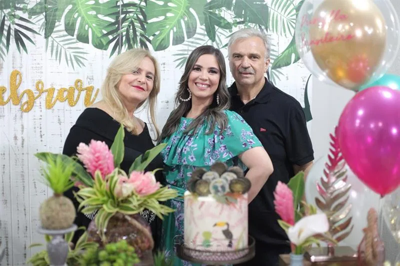 Clotilde Capistrano, Priscila Brasileiro e Walter Capistrano