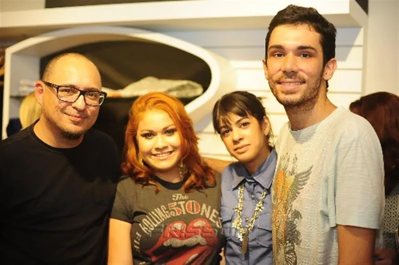 Charles W, Bruna do Valle, Kissia Cardoso e André Sampaio