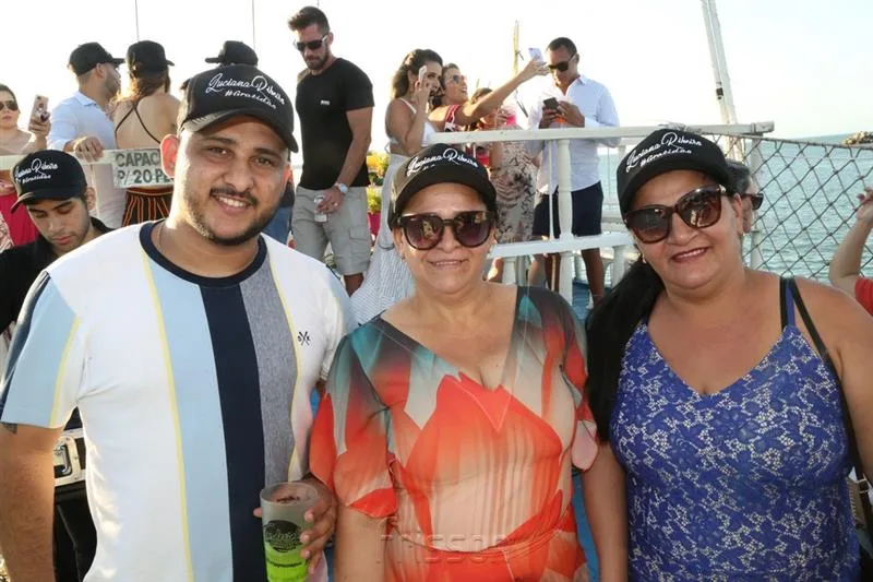 Alexandre Salles, Leda e Elizabeth Bezerra