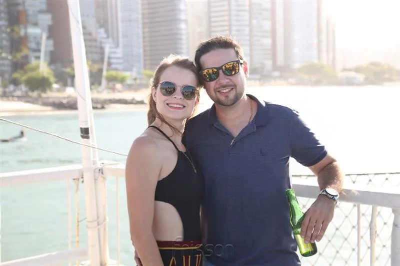 Ana Flavia Ledo e Valdionor Souza