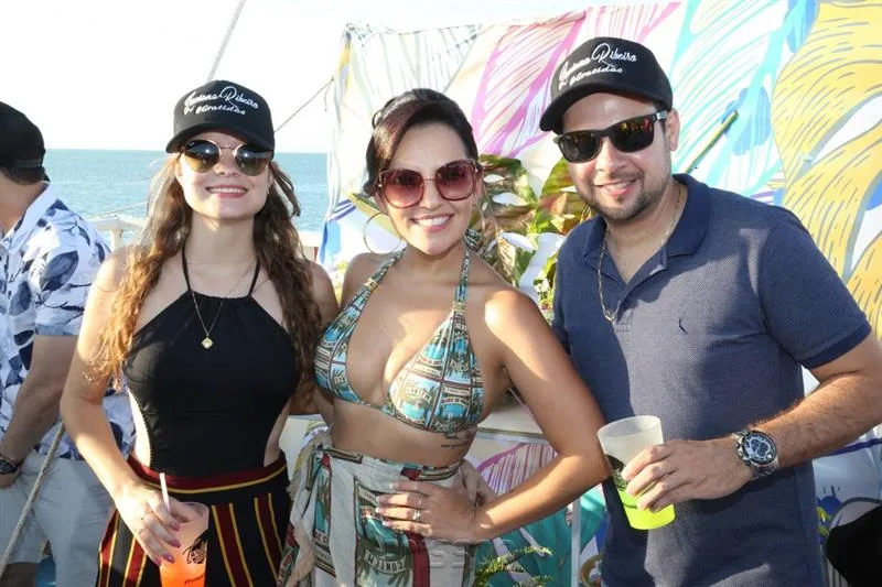 Ana Flavia Ledo, Luciana Ribeiro e Valdionor Souza