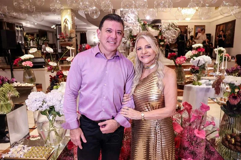 Alan Carvalho e Rosângela Dias