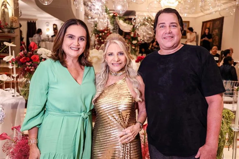 Ana Bossard, Rosângela Dias e Leo Bossard