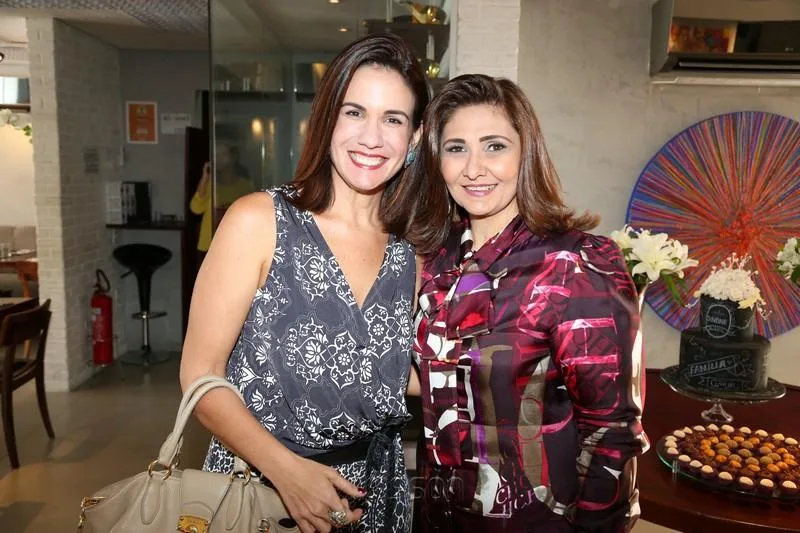 Ana Virginia Martins e Simone Jereissati