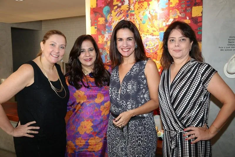 Andréa Delfino, Martinha Assunção, Ana Virginia Martins e Cláudia Gradvohl
