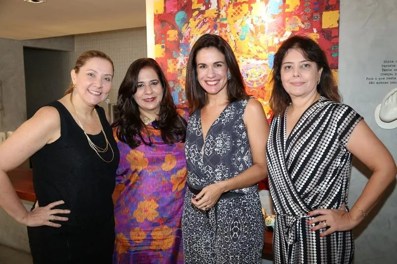 Andréa Delfino, Martinha Assunção, Ana Virginia Martins e Cláudia Gradvohl