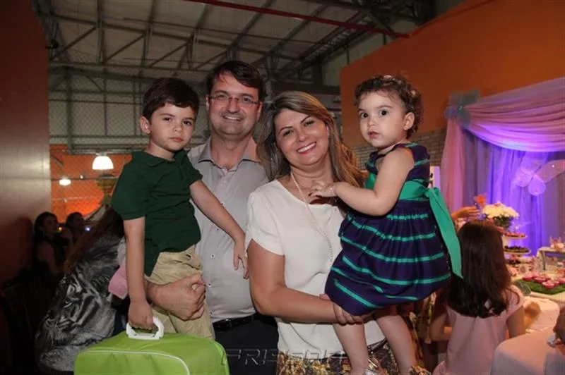 Arthur, Edilson, Leticia e Micheline Pinheiro