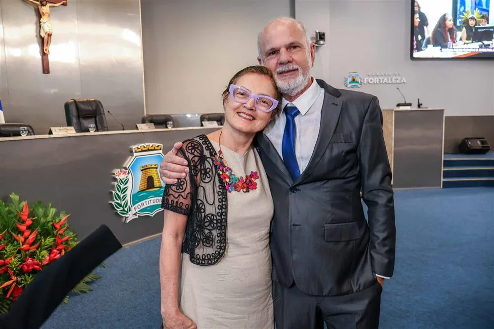 Ana Marcia Diógenes e João Carlos Parente