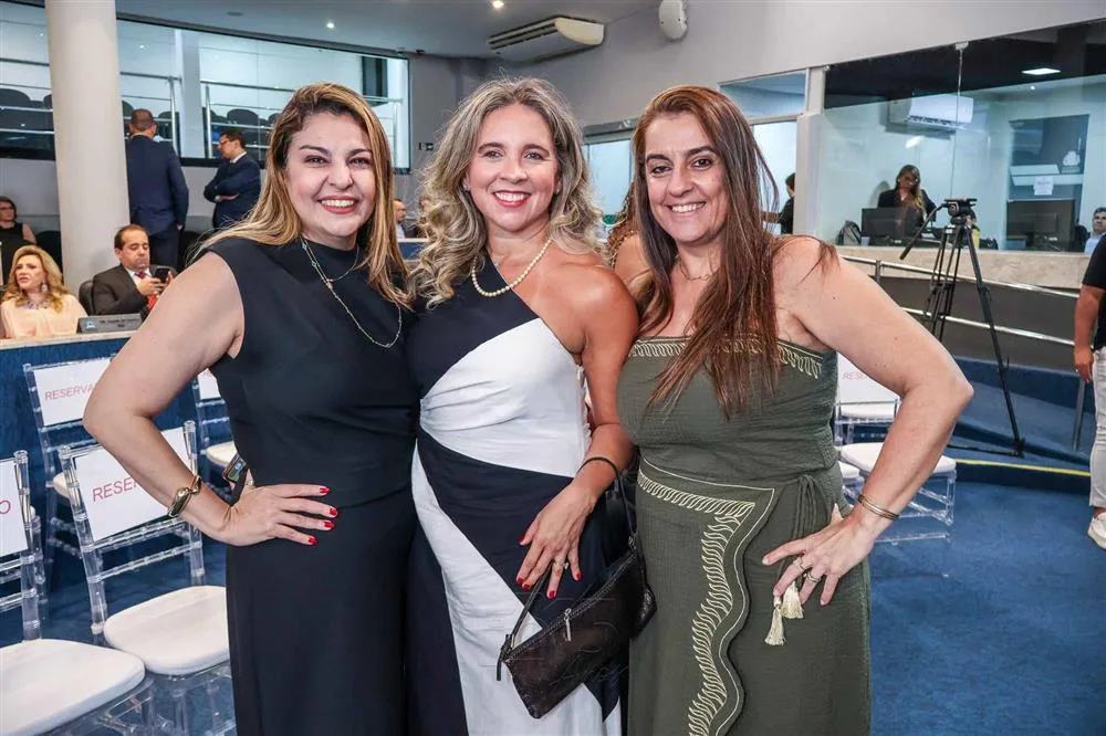 Carla Soraya, Marilia Aguiar e Cristiane Parente
