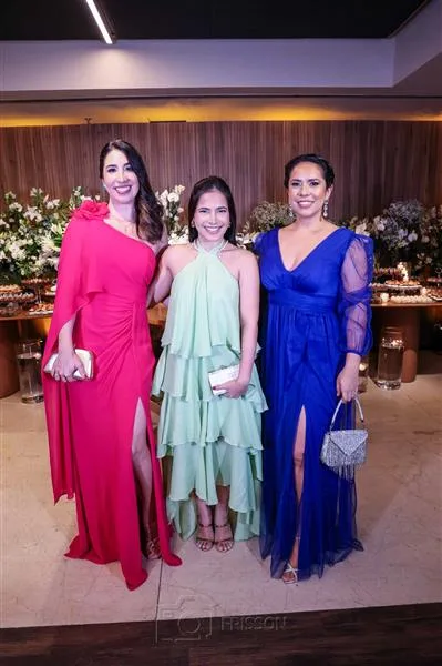 Alida Feitosa, Stefany Alcântara e Yasmim Costa