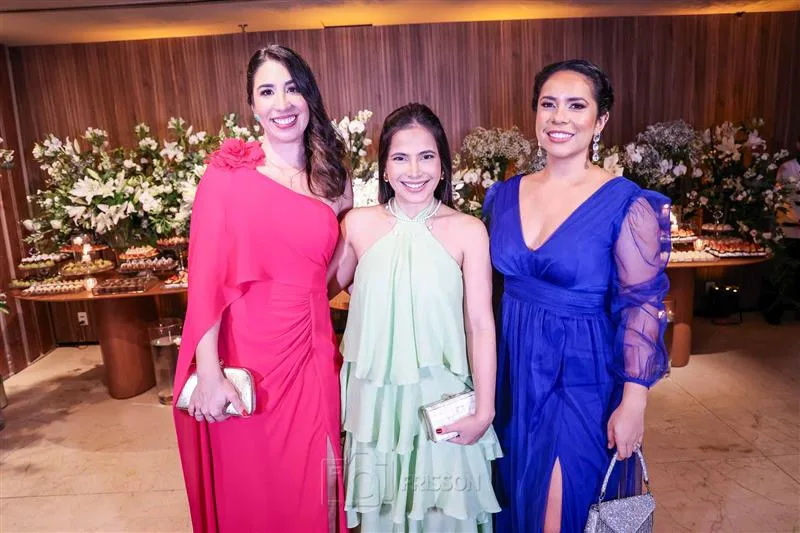 Alida Feitosa, Stefany Alcântara e Yasmim Costa