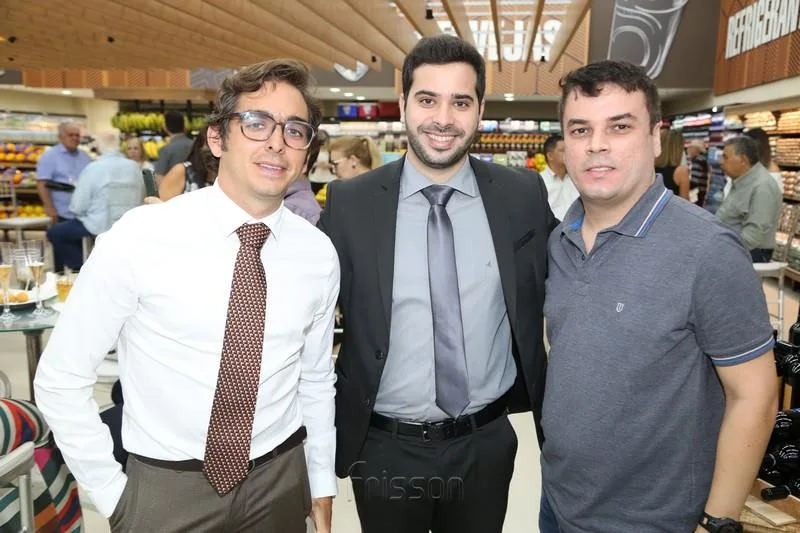 Daniel Landim, Marcos Soares e Marcos Freire