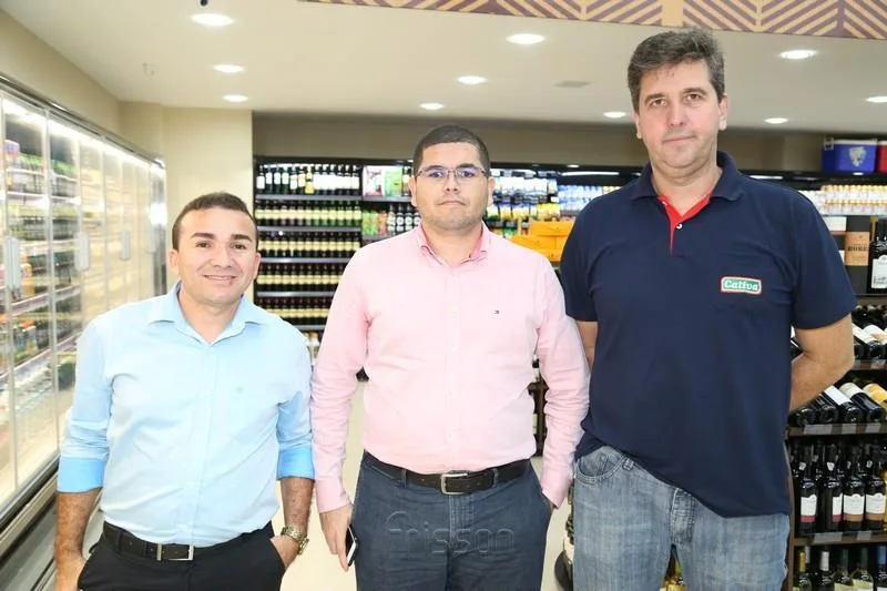 Edvando Pereira, Magno Argentino e Geraldo Sinhorine