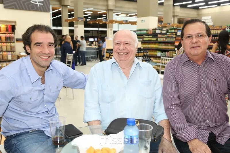 Eugênio e Cláudio Figueiredo e Fernando Mourão