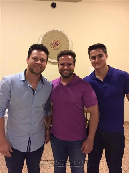 Diego Lima, Cristiano Junqueira e Rodrigo