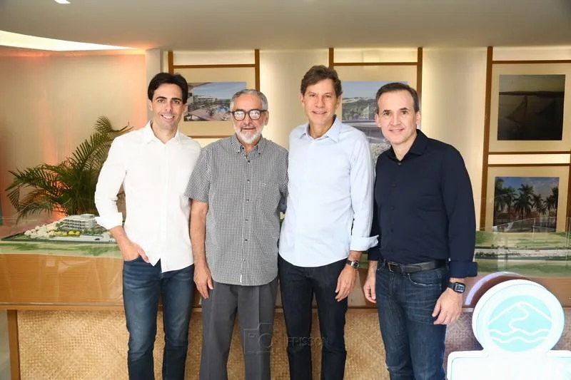 Diego Villar, Osvaldo Sousa, Gustavo Dubex e Fernando Amorim