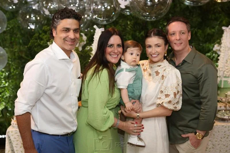 Bernardo Veloso, Graziela Veloso, Robert Kleinberg, Rafaela Kleinberg e Erik Kleinberg